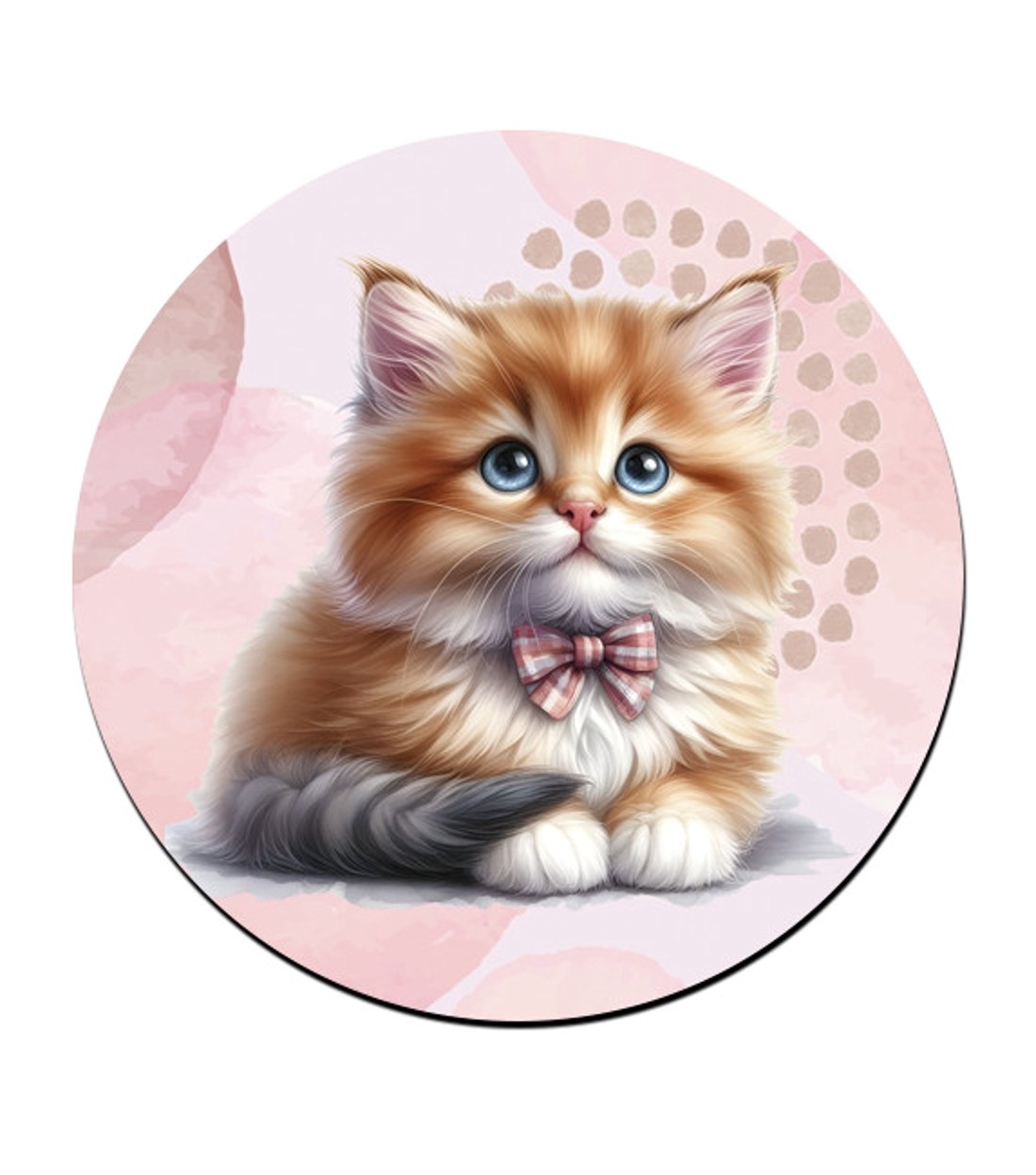 Masnis tündéri cica mintás bögre alátét -  - Meska.hu