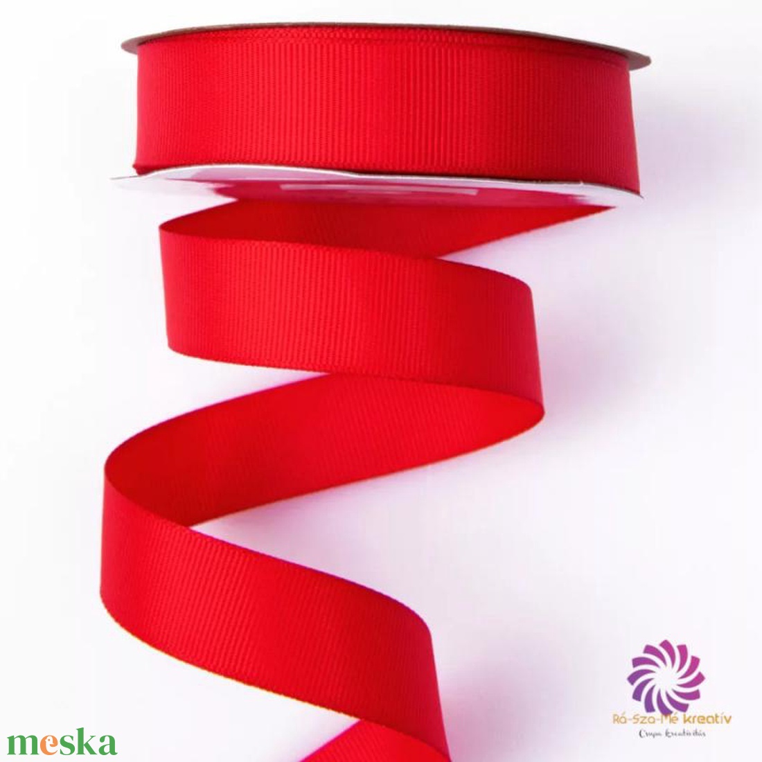 Ripsz szalag 20mmx20m - piros - kellékek & szerszámok - dekorációs kellékek - egyéb kellékek - Meska.hu Ripsz szalag 20mmx20m - piros - kellékek & szerszámok - dekorációs kellékek - egyéb kellékek - Meska.hu
