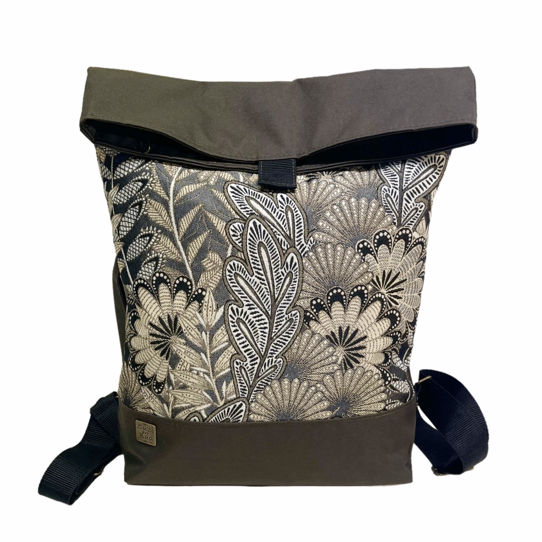 SuziartBag Barna mintás nagyméretű hátizsák - táska & tok - kézitáska & válltáska - válltáska - Meska.hu SuziartBag Barna mintás nagyméretű hátizsák - táska & tok - kézitáska & válltáska - válltáska - Meska.hu