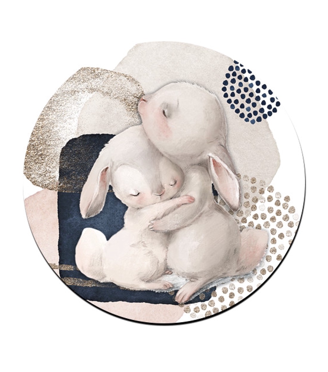  Cuki nyuszik mintás bögre alátét -  - Meska.hu