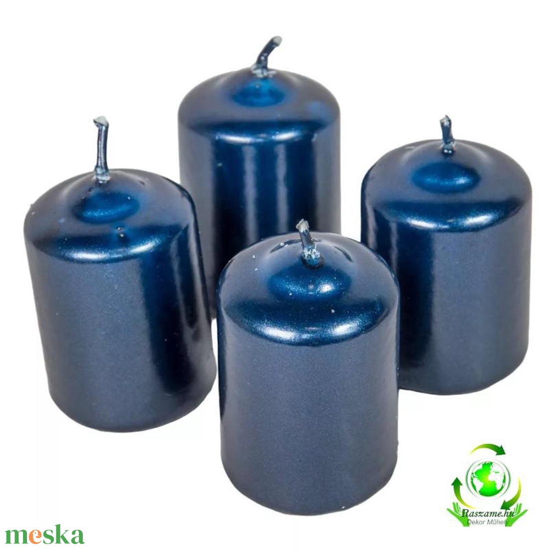 Metál adventi gyertya szett 40x60mm - sötét kék - kellékek & szerszámok - dekorációs kellékek - dekorációs gyertya - Meska.hu Metál adventi gyertya szett 40x60mm - sötét kék - kellékek & szerszámok - dekorációs kellékek - dekorációs gyertya - Meska.hu