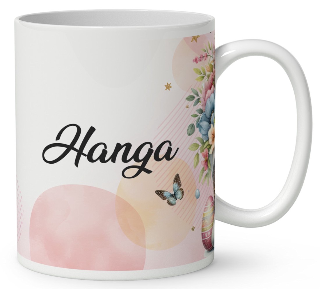 Névvel kérhető - Tündéri baba húsvéti nyuszi mintás bögre - otthon & életmód - konyhafelszerelés, tálalás - tálalás - bögre & csésze - Meska.hu