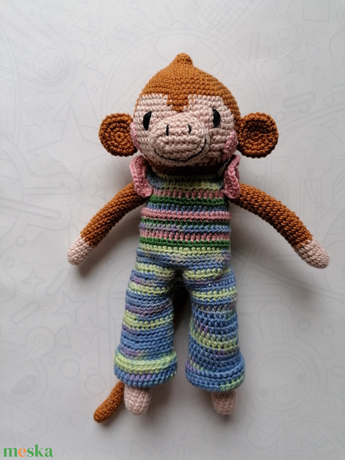 Horgolt amigurumi majom - játék & sport - plüssállat & játékfigura - majom - Meska.hu Horgolt amigurumi majom - játék & sport - plüssállat & játékfigura - majom - Meska.hu