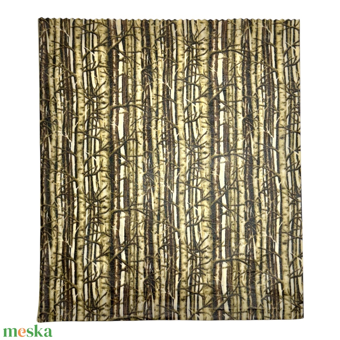 Méhviaszos tasak 3 méretben (Erdő) - táska & tok - uzsonna- & ebéd tartó - szendvics csomagoló - Meska.hu