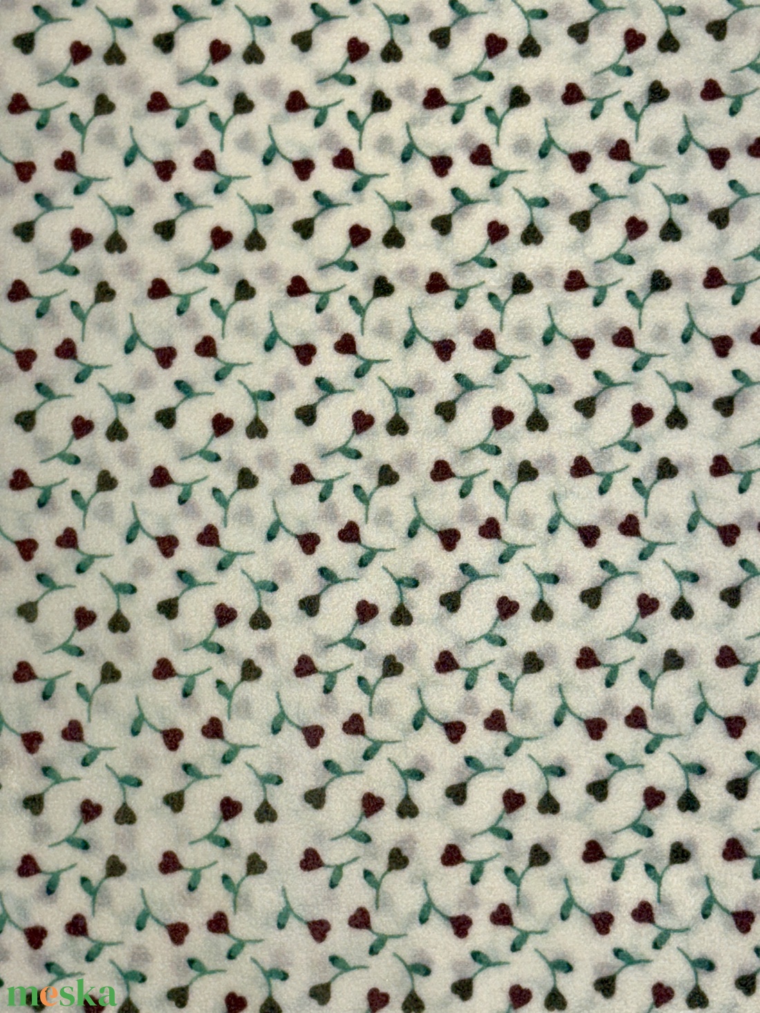 Méhviaszos tasak 3 méretben (Szív-Virág) - táska & tok - uzsonna- & ebéd tartó - szendvics csomagoló - Meska.hu