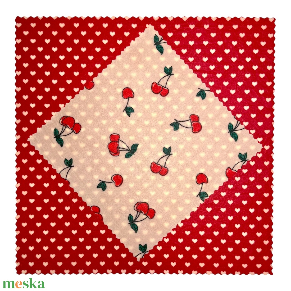 Méhviaszos kendő csomag (Cseresznyés, Nagyobb L) - otthon & életmód - konyhafelszerelés, tálalás - konyhai textil - szalvéta - Meska.hu