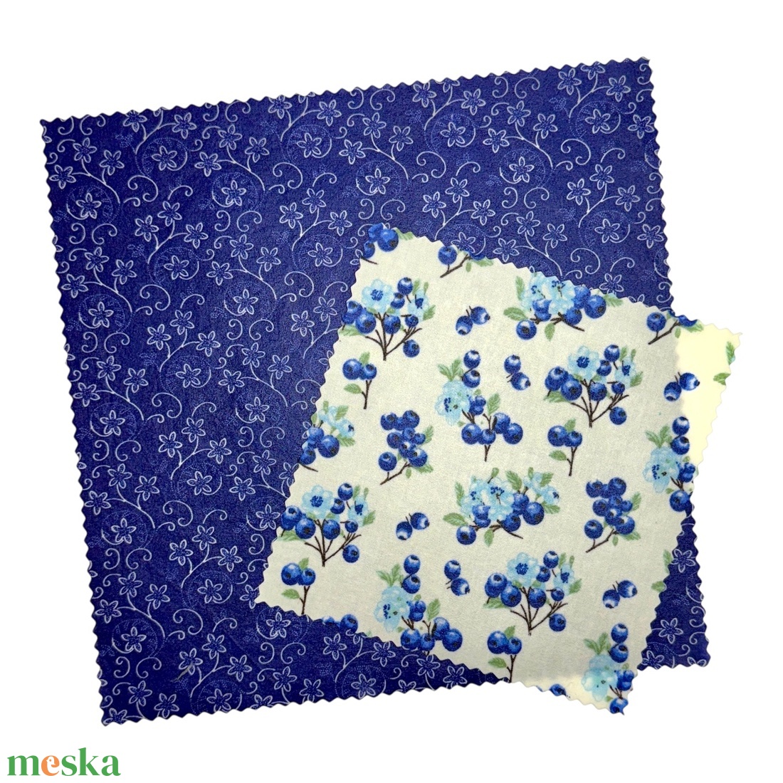 Méhviaszos kendő csomag (Kékfestő, Nagyobb L) - otthon & életmód - konyhafelszerelés, tálalás - konyhai textil - szalvéta - Meska.hu