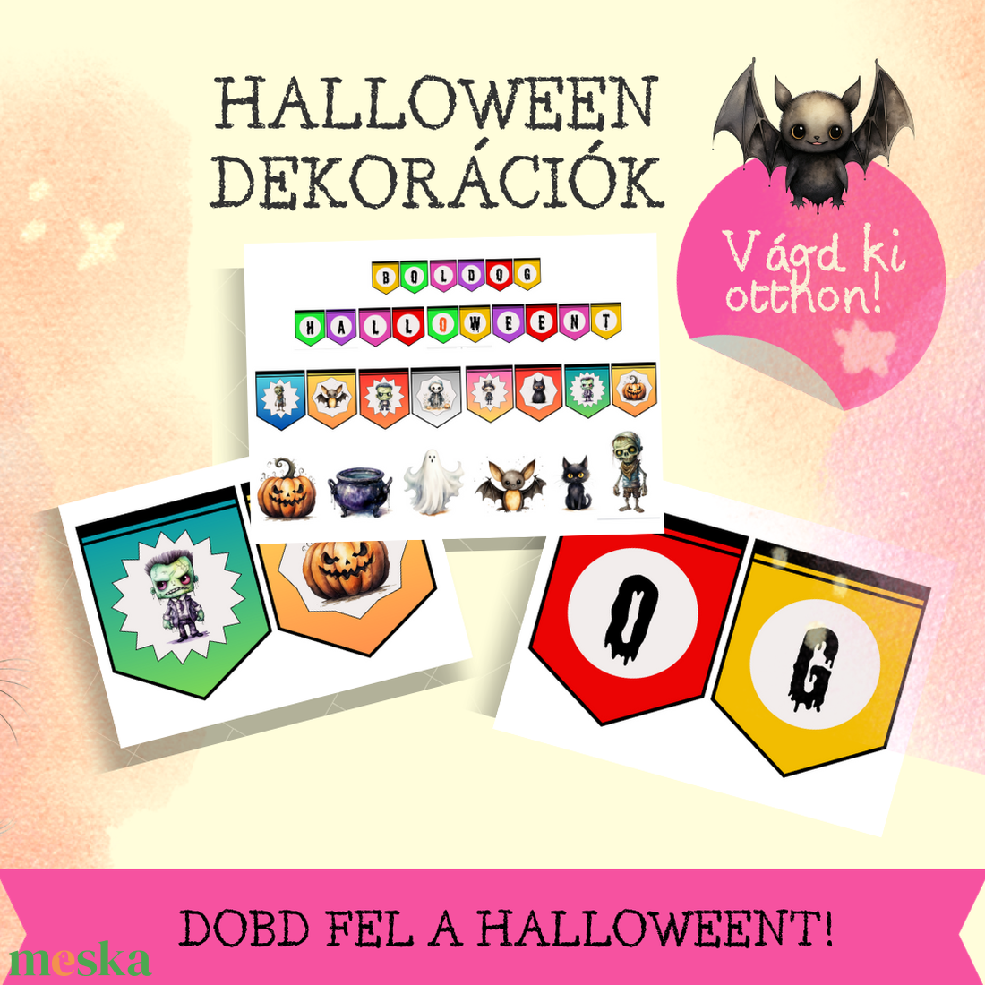 Halloween dekoráció - otthon & életmód - dekoráció - halloween - halloweeni meghívó, képeslap, ajándékkísérő - Meska.hu Halloween dekoráció - otthon & életmód - dekoráció - halloween - halloweeni meghívó, képeslap, ajándékkísérő - Meska.hu