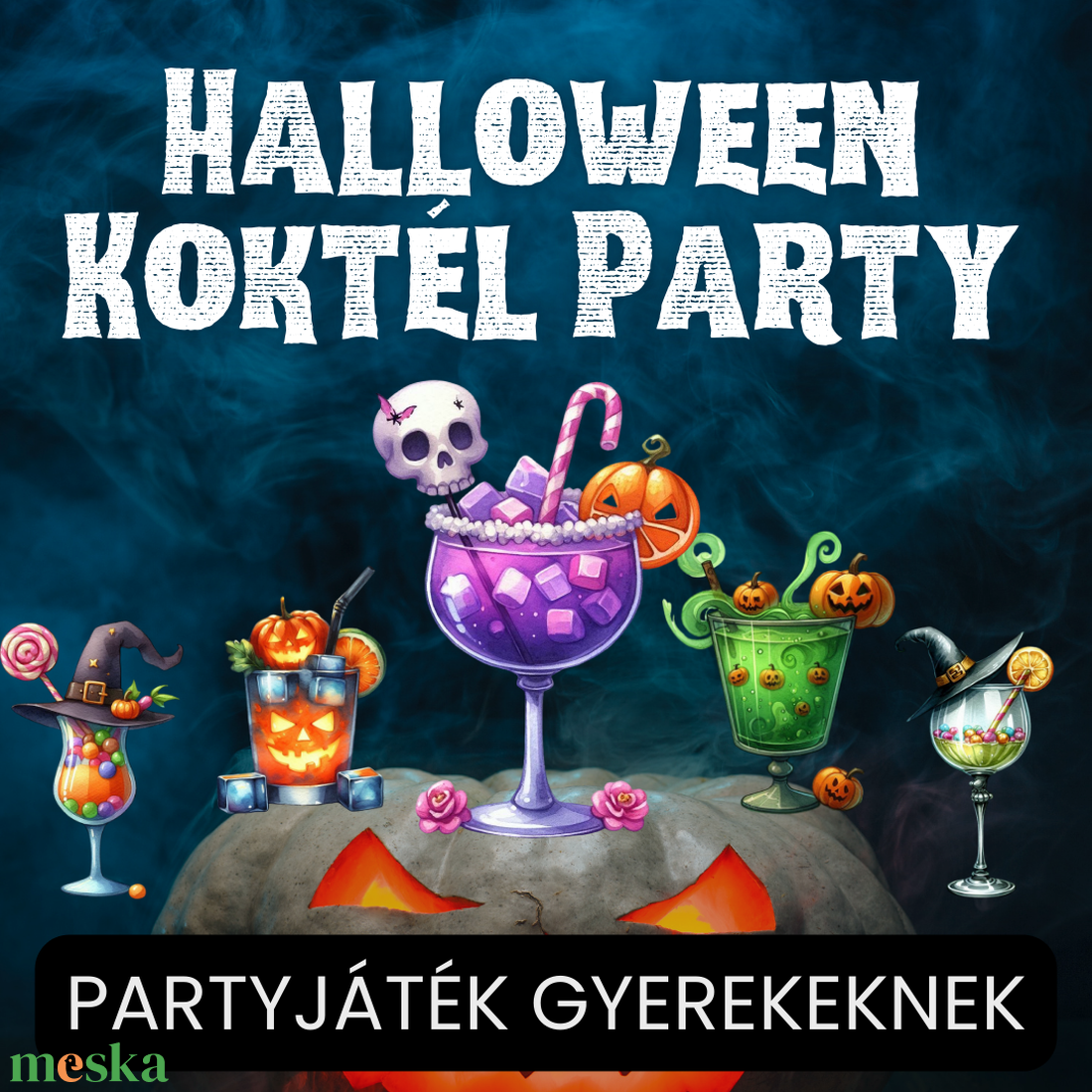 Halloween koktél party - játék & sport - készségfejlesztő és logikai játék - logikai játékok - Meska.hu