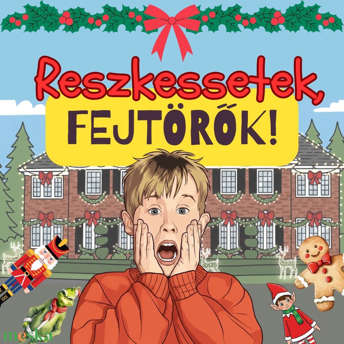 Reszkessetek Fejtörők! - otthoni szabadulószoba gyerekeknek - játék & sport - készségfejlesztő és logikai játék - logikai játékok - Meska.hu