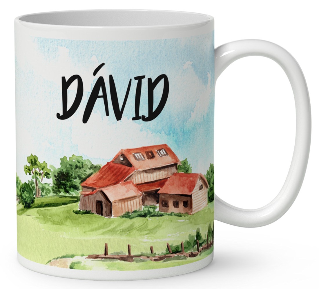 Névvel kérhető - Gazda manó báránnyal mintás bögre - otthon & életmód - konyhafelszerelés, tálalás - tálalás - bögre & csésze - Meska.hu