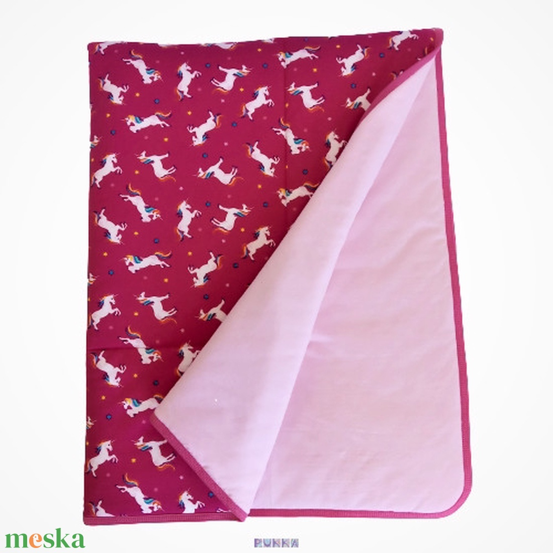 Gyerek-Ovis paplan szett 100 X 135 pink  - otthon & életmód - babaszoba, gyerekszoba - babatakaró, gyerek pléd - Meska.hu
