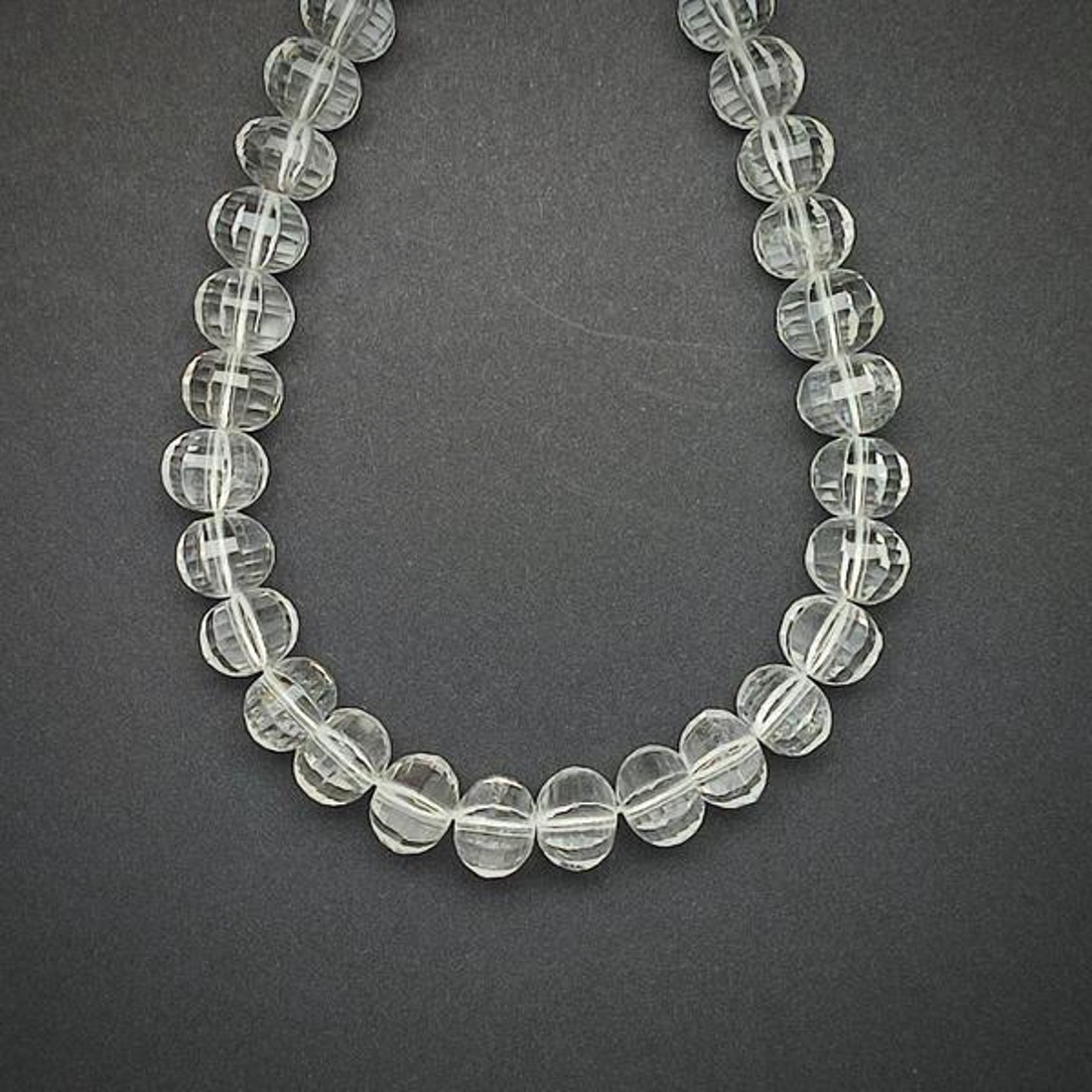 Hegyikristály fazettált lencse A 10x8mm - kellékek & szerszámok - ásvány alapanyag - ásványfüzér - Meska.hu Hegyikristály fazettált lencse A 10x8mm - kellékek & szerszámok - ásvány alapanyag - ásványfüzér - Meska.hu