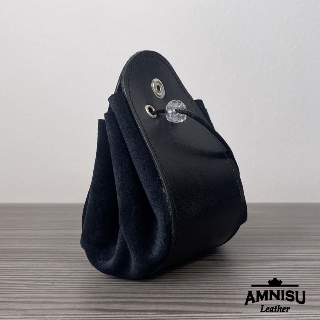 2in1 szütyő és kockatálca - fekete - játék & sport - táblajáték és kártyajáték - társasjátékok - dobókocka - Meska.hu