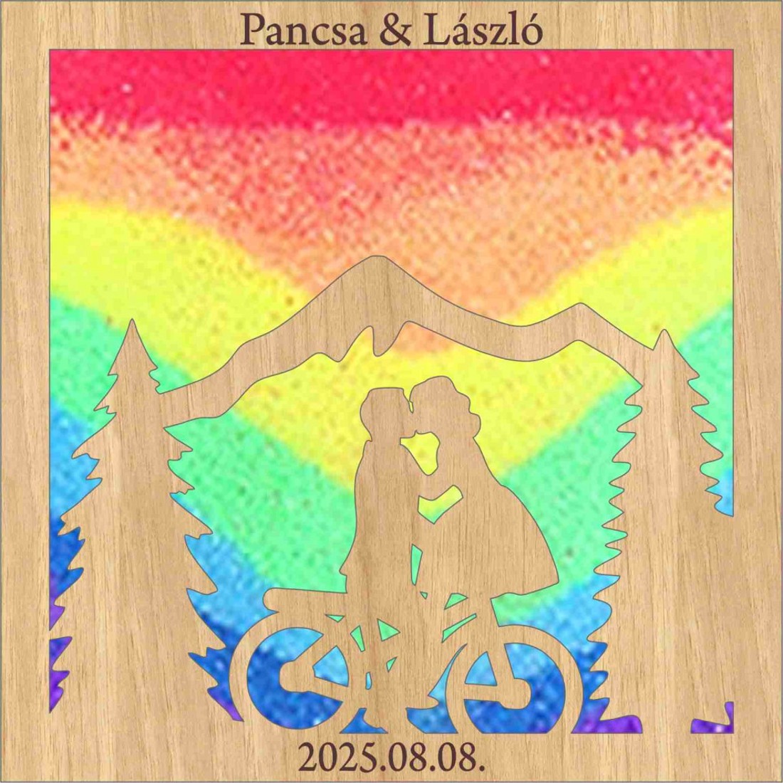 Homoköntő ceremónia biciklis - esküvő - emlék & ajándék - nászajándék - ceremónia szett - Meska.hu