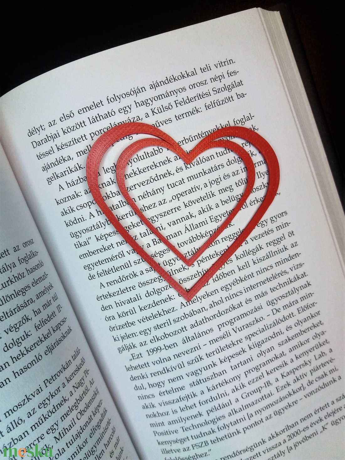 Könyvjelző 3D nyomtatott - könyv & zene - könyvjelző - Meska.hu