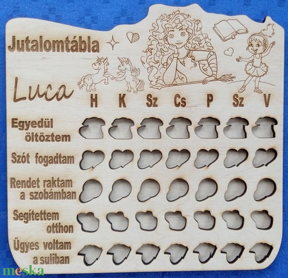 Jutalomtábla - játék & sport - készségfejlesztő és logikai játék - oktató játékok - Meska.hu Jutalomtábla - játék & sport - készségfejlesztő és logikai játék - oktató játékok - Meska.hu
