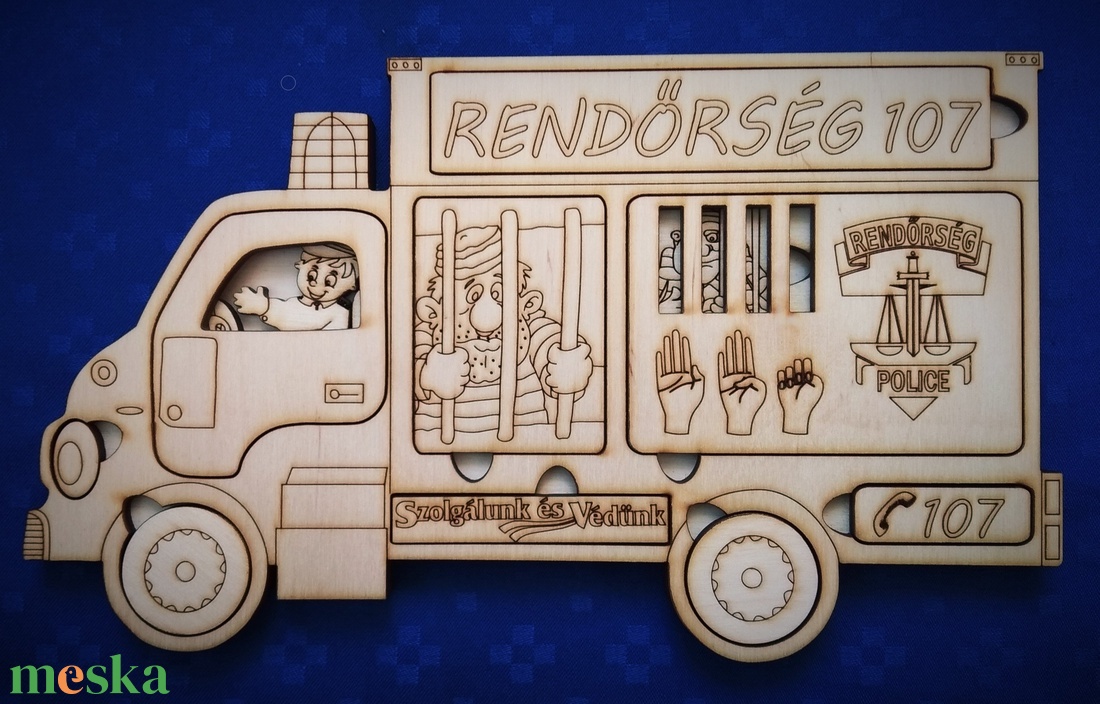 RendőrRudi - játék & sport - készségfejlesztő és logikai játék - logikai játékok - Meska.hu RendőrRudi - játék & sport - készségfejlesztő és logikai játék - logikai játékok - Meska.hu