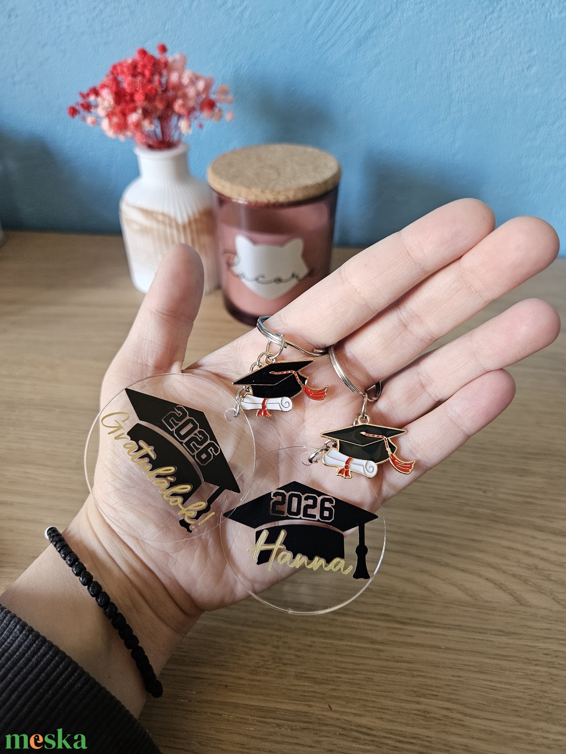 Ballagási kulcstartó - táska & tok - kulcstartó & táskadísz - kulcstartó - Meska.hu