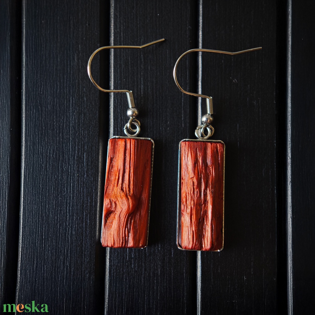 Korallfa fülbevaló - ékszer - fülbevaló - lógó fülbevaló - Meska.hu