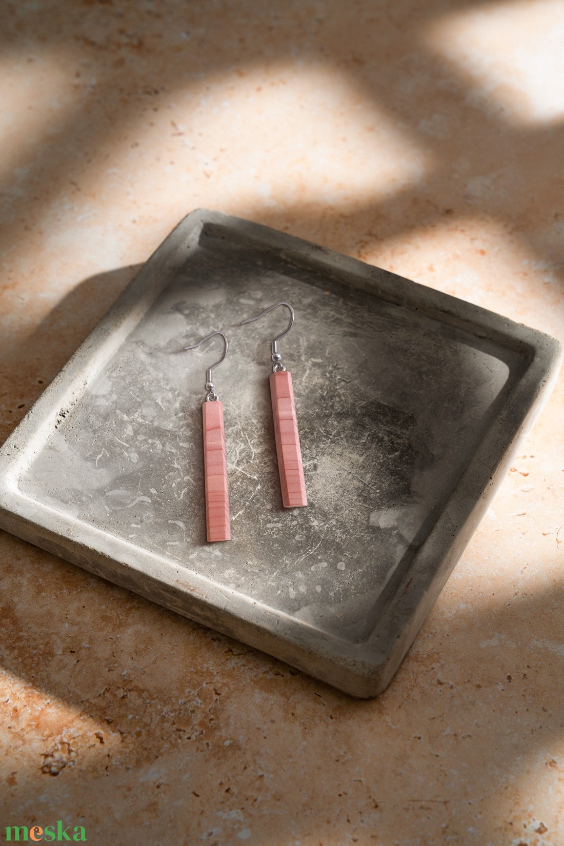 Cédrus fülbevaló - ékszer - fülbevaló - lógó fülbevaló - Meska.hu