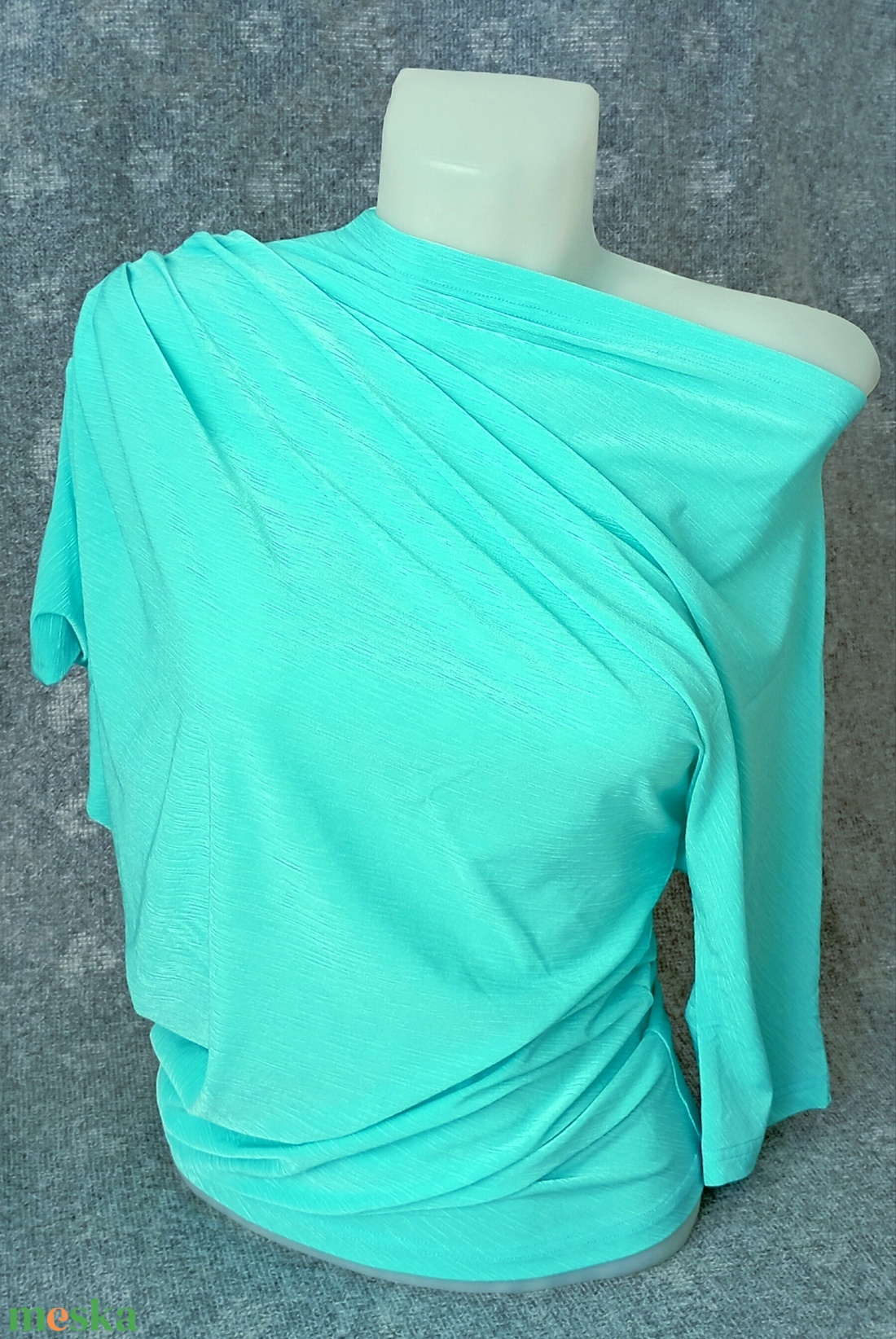 Aszimmetrikus póló  - ruha & divat - női ruha - póló, felső - Meska.hu