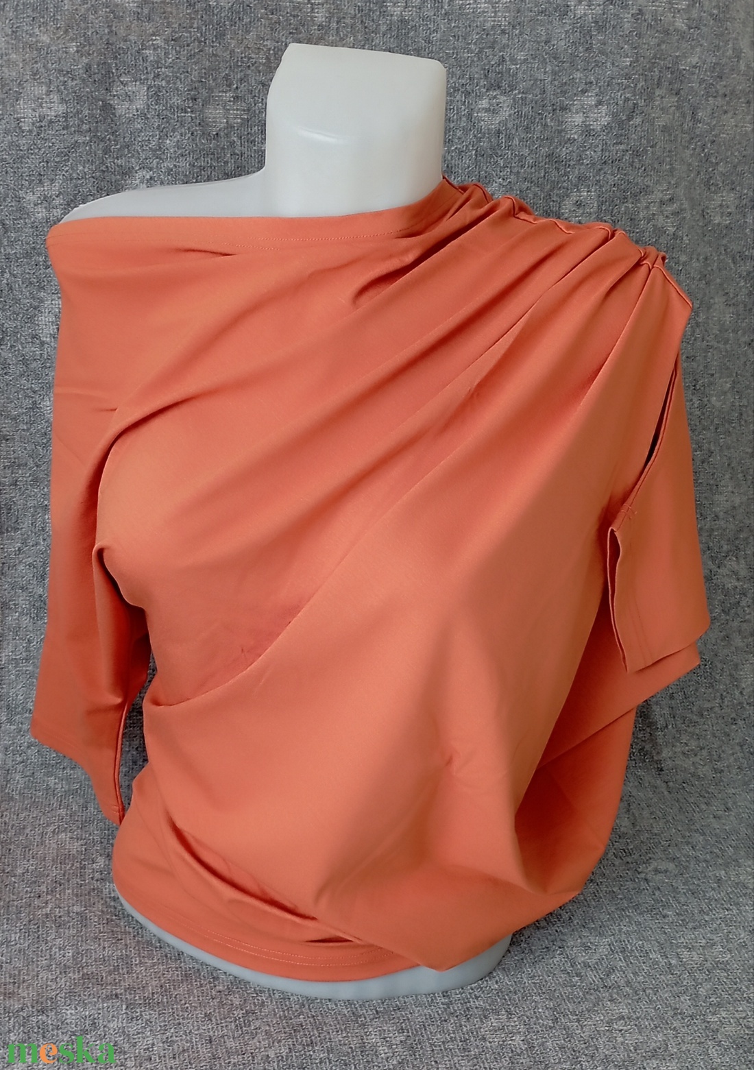 Aszimmetrikus póló  - ruha & divat - női ruha - póló, felső - Meska.hu