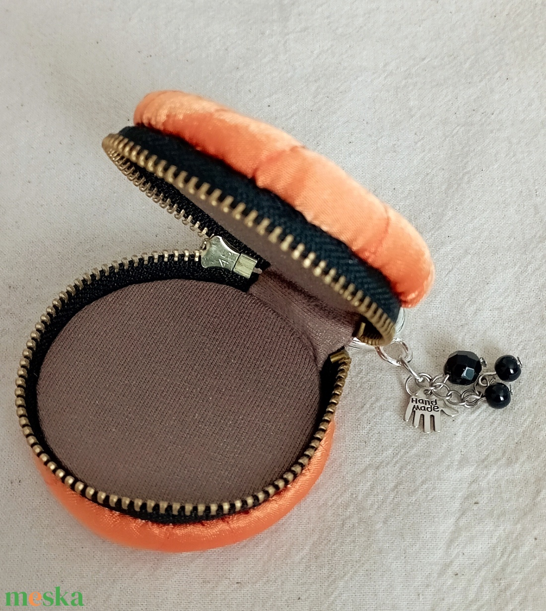 Sötőtök alakú érmetárca - táska & tok - pénztárca & más tok - aprópénztartó - Meska.hu