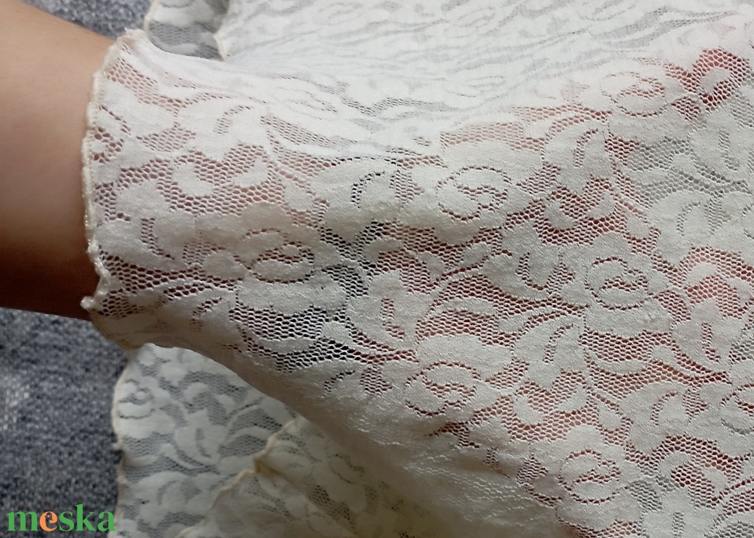 Csipke felső  - ruha & divat - női ruha - póló, felső - Meska.hu