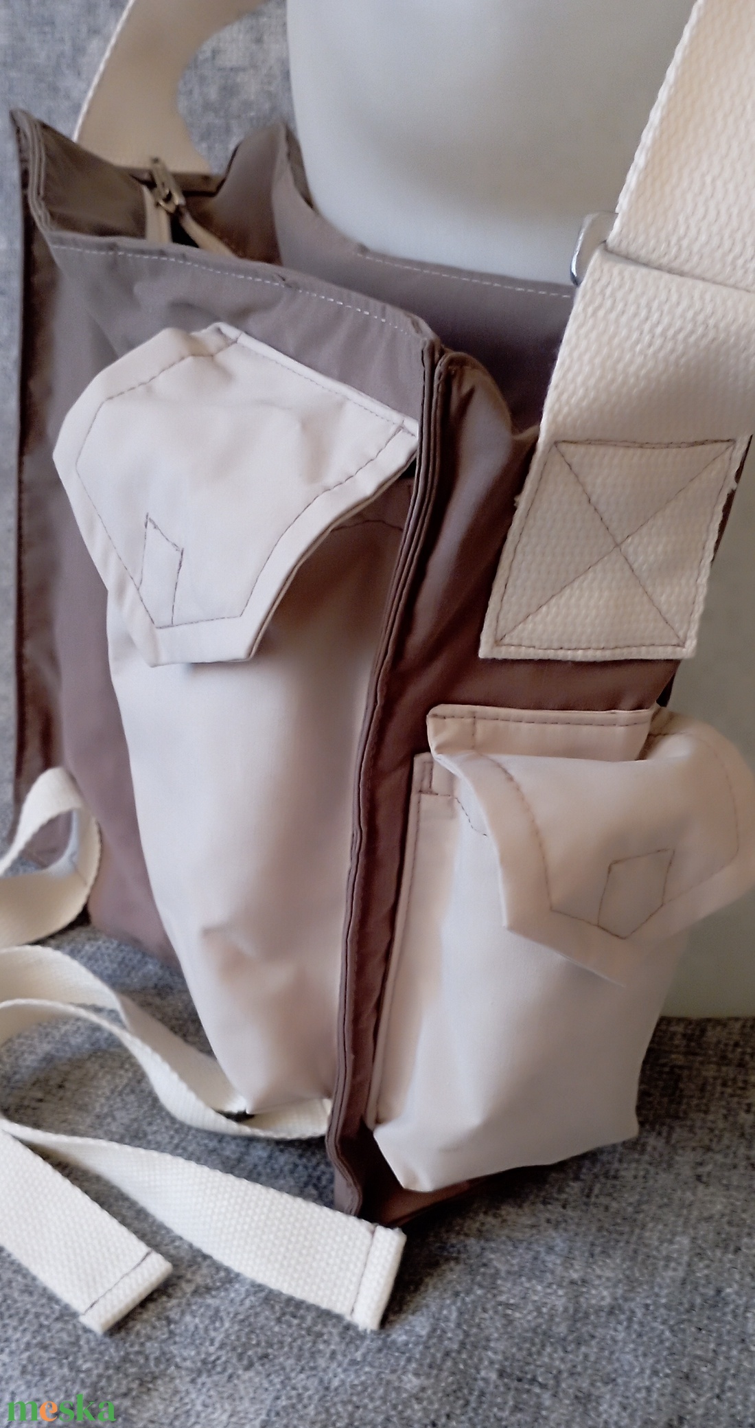 Modern szimatszatyor - táska & tok - kézitáska & válltáska - vállon átvethető táska - Meska.hu