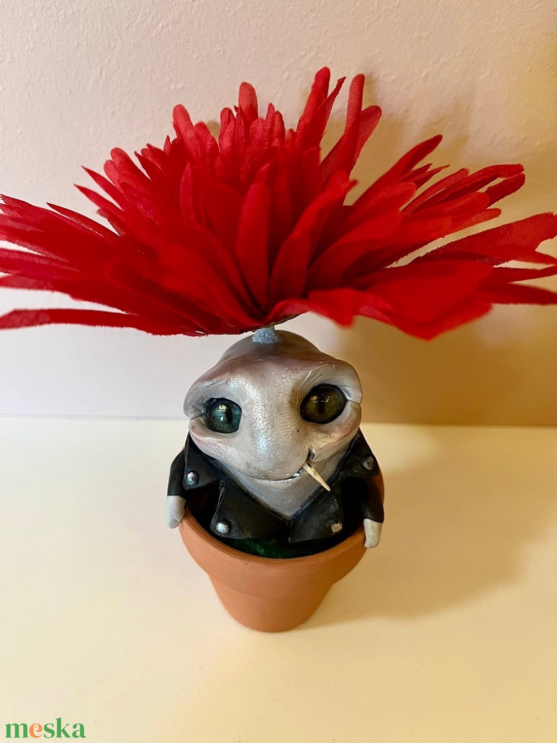 Virághagymácska (a vagány) - otthon & életmód - dekoráció - virágdísz és tartó - cserép & kaspó - Meska.hu