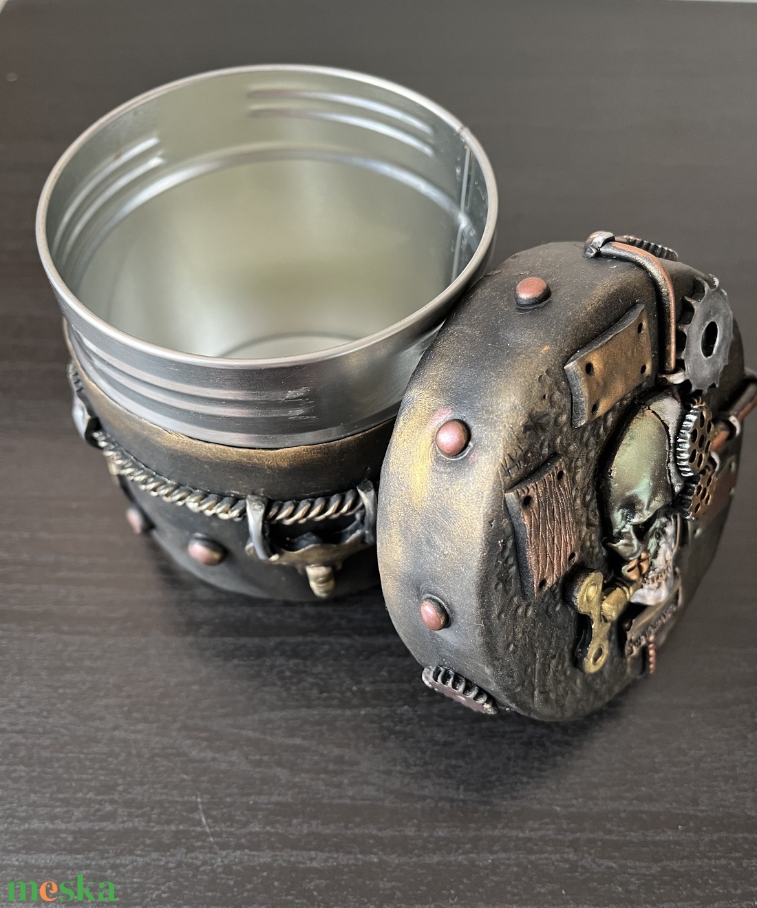 Steampunkos nagy doboz - otthon & életmód - tárolás & rendszerezés - doboz - Meska.hu