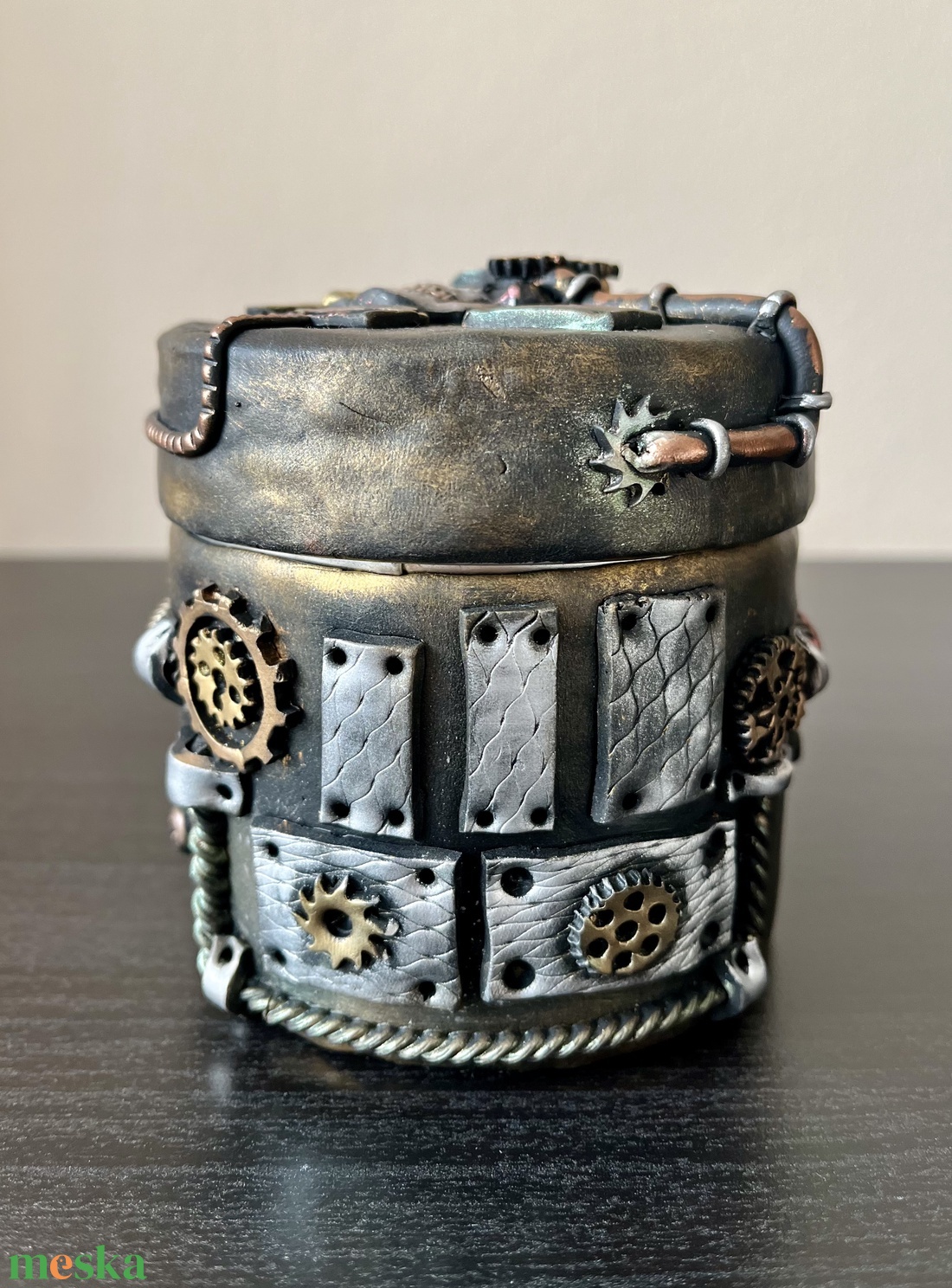 Steampunkos nagy doboz - otthon & életmód - tárolás & rendszerezés - doboz - Meska.hu