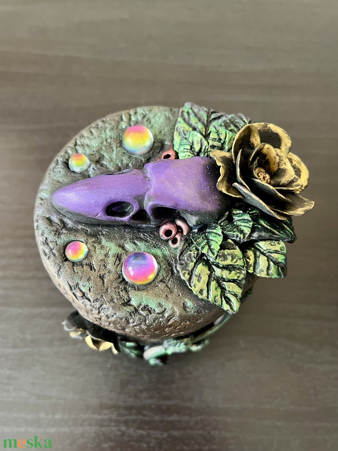 Gótikus doboz - ékszer - ékszertartó - ékszerdoboz - Meska.hu