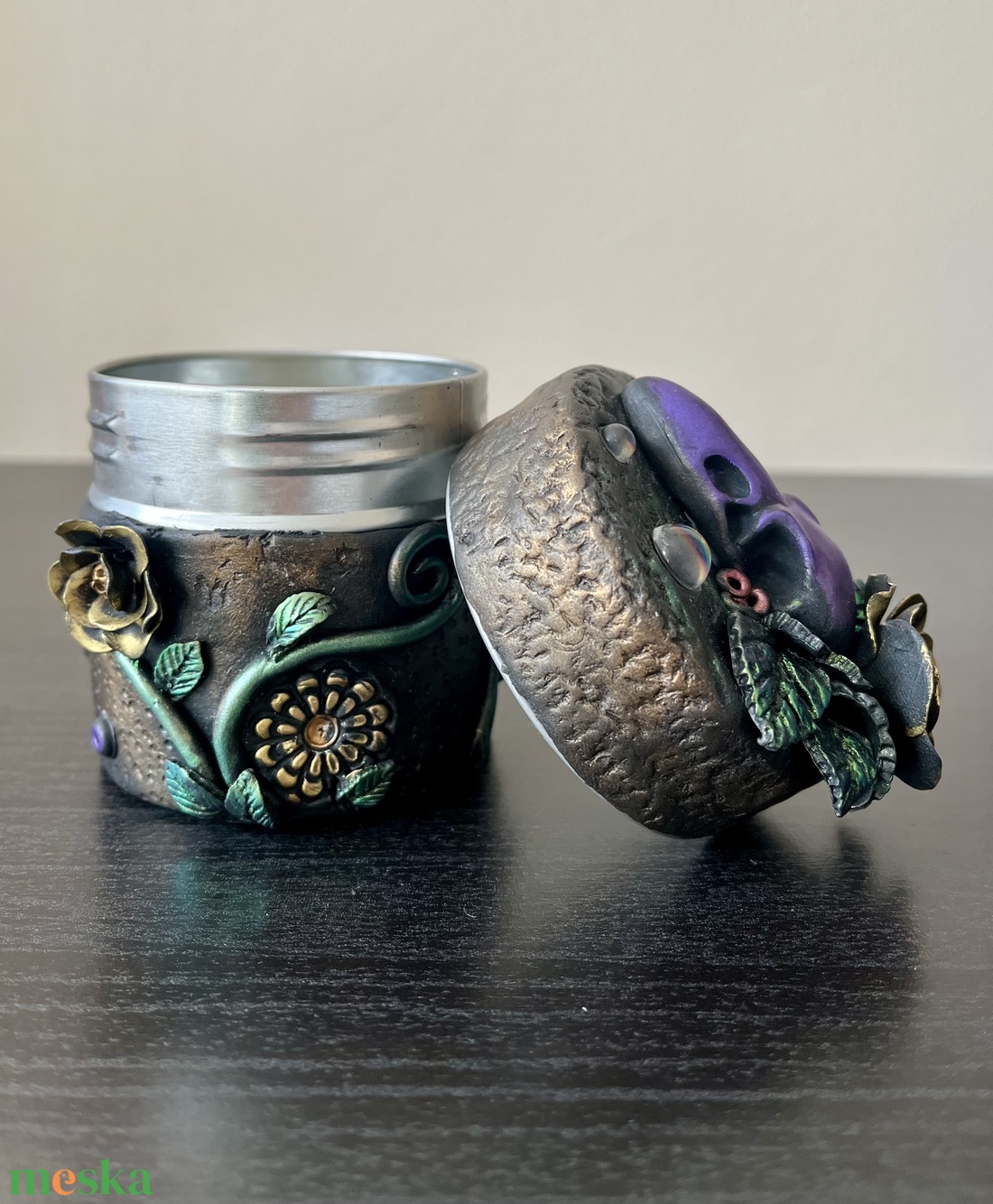 Gótikus doboz - ékszer - ékszertartó - ékszerdoboz - Meska.hu