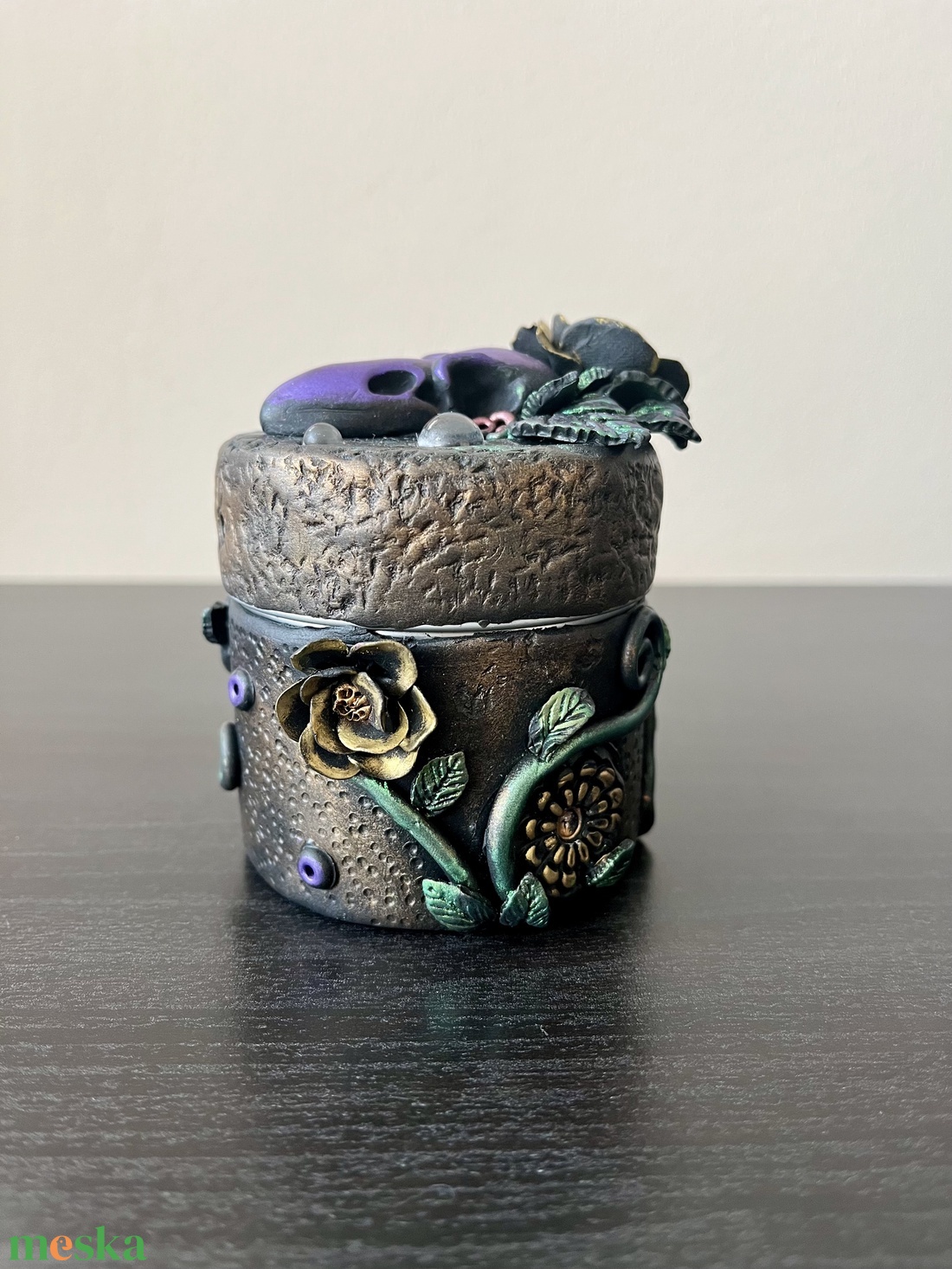 Gótikus doboz - ékszer - ékszertartó - ékszerdoboz - Meska.hu