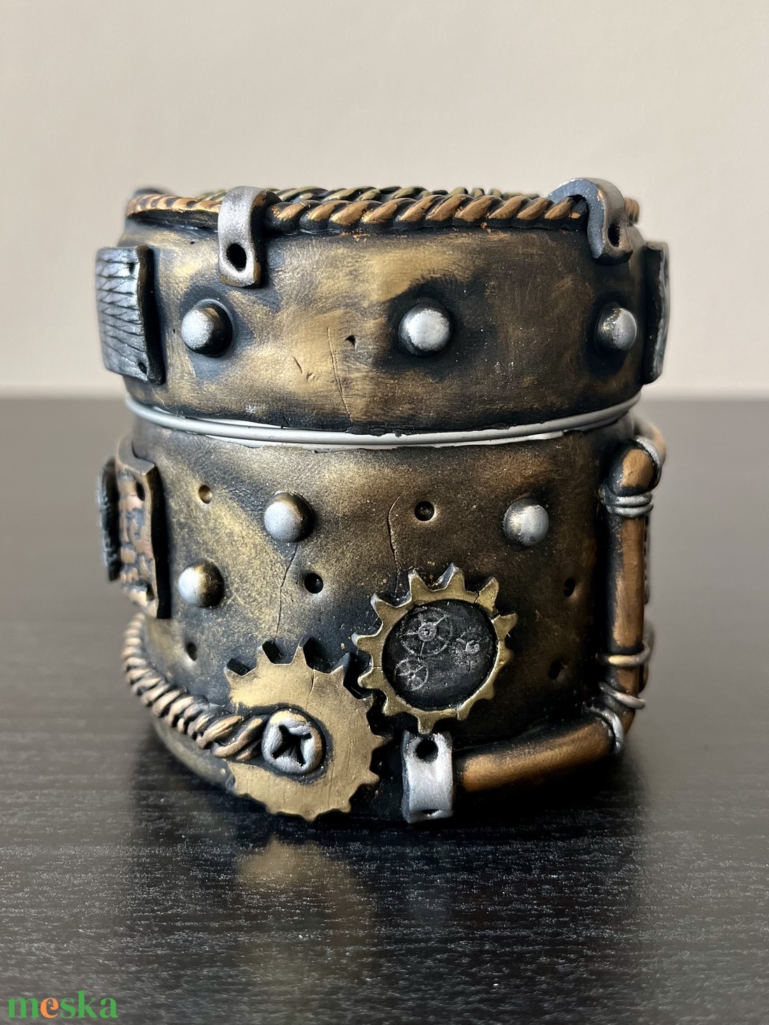 Kis Steampunk doboz - ékszer - ékszertartó - ékszerdoboz - Meska.hu