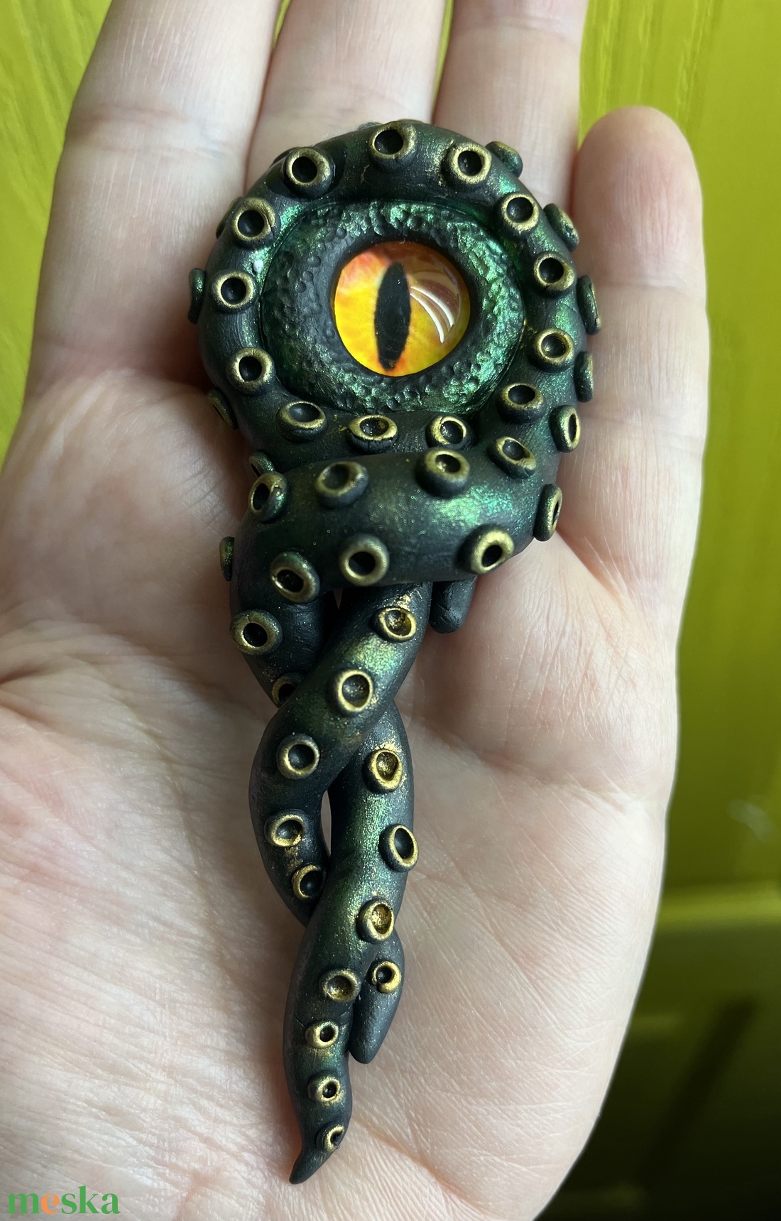 Sötét mélység medál - ékszer - nyaklánc - medál - Meska.hu