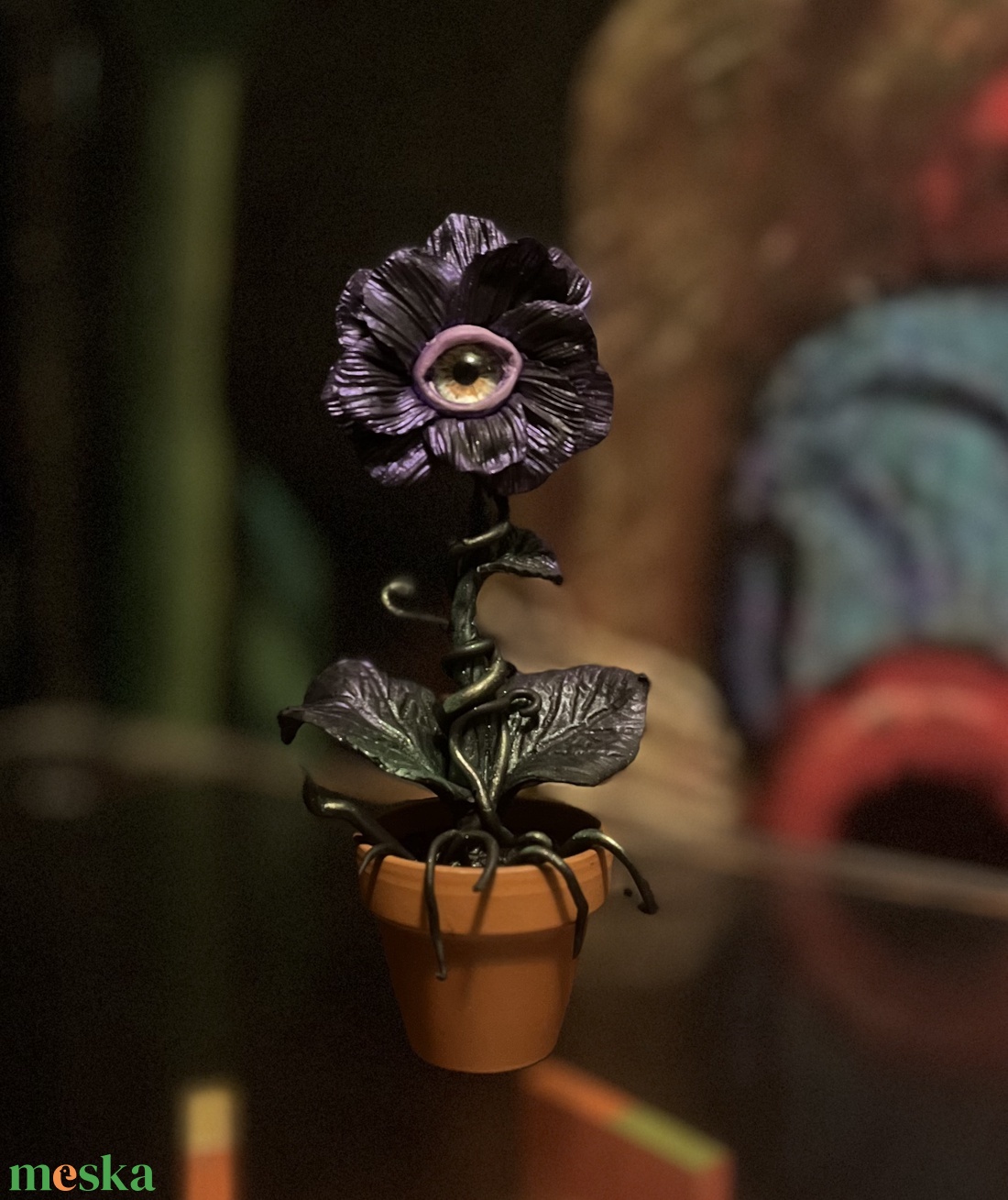 Gótikus virág - otthon & életmód - virágdekoráció - virágdíszek - asztali virágdísz - Meska.hu