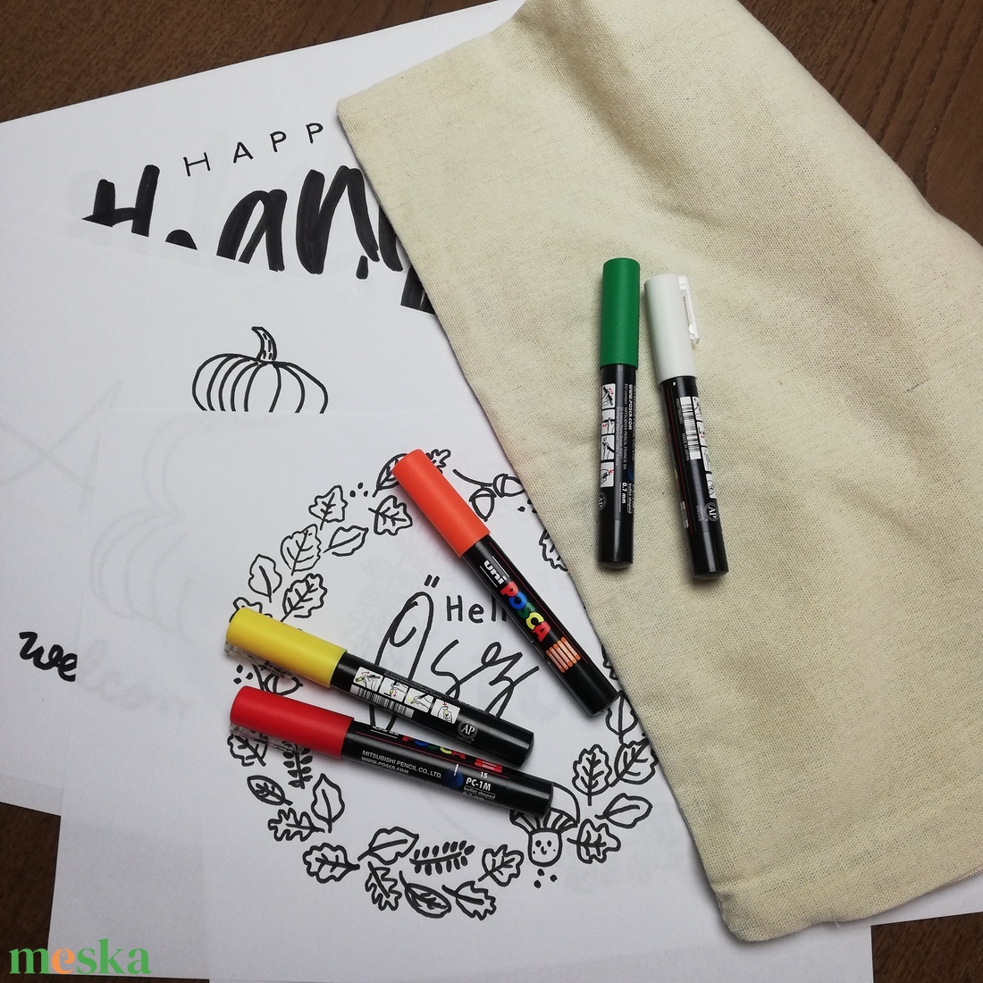 Textil dekoráló csomag - diy (csináld magad) - workshop & tanfolyam - Meska.hu