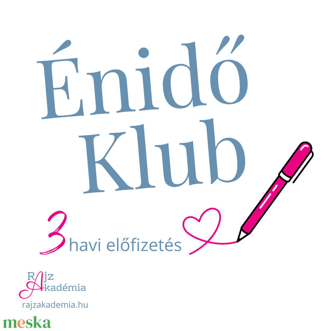 Énidő Klub - 3 havi tagság - diy (csináld magad) - workshop & tanfolyam - Meska.hu