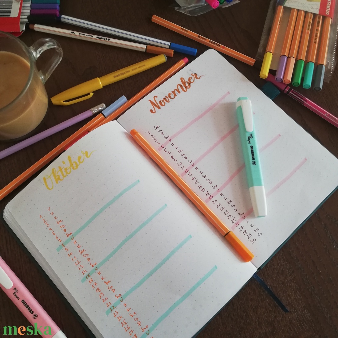 Naplótervező workshop - Budapesten - diy (csináld magad) - workshop & tanfolyam - Meska.hu