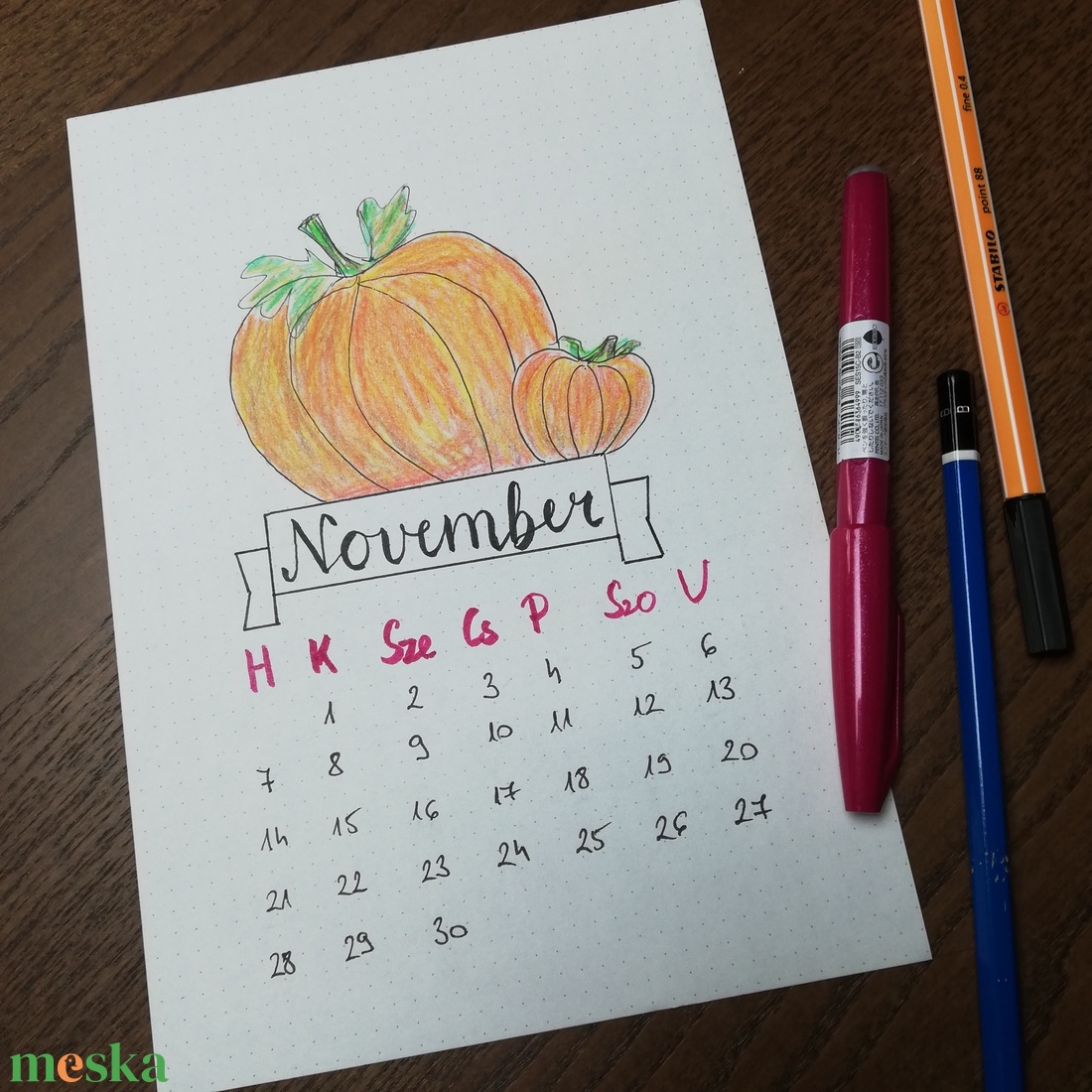 Naplótervező workshop - Budapesten - diy (csináld magad) - workshop & tanfolyam - Meska.hu