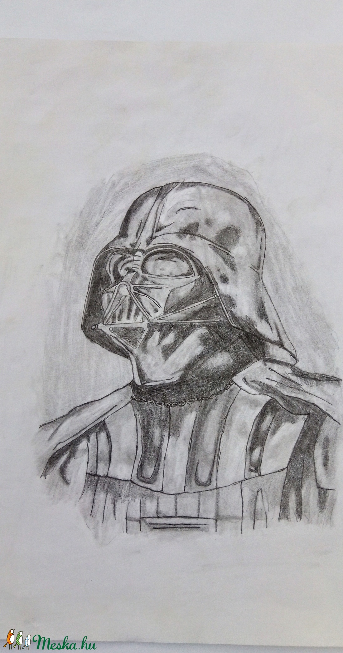 Darth Vader-es kép - művészet - grafika & illusztráció - ceruzarajz - Meska.hu