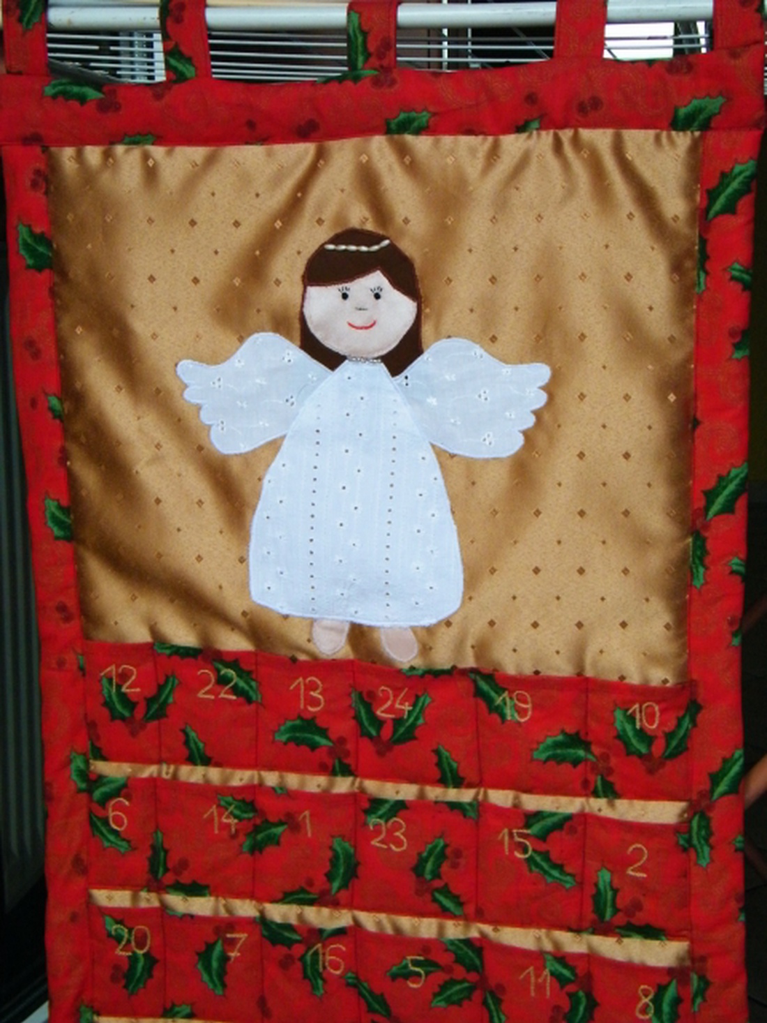 Angyalkás adventi naptár -  - Meska.hu