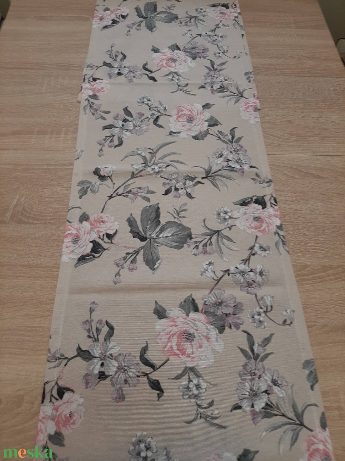 Virág mintás asztalifutó - otthon & életmód - konyhafelszerelés, tálalás - tálalás - terítő - Meska.hu