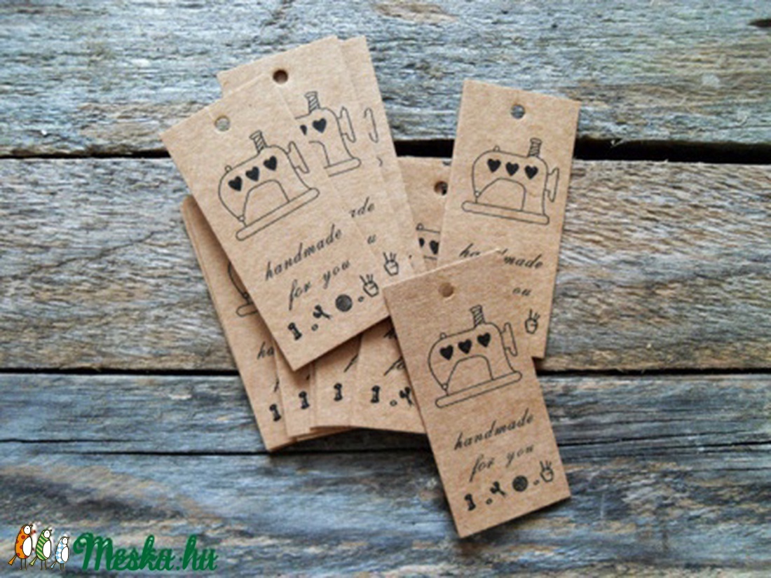 Varrógép Handmade cédula varrásokhoz - 1cs - kellékek & szerszámok - papír - dekorációs papír - Meska.hu Varrógép Handmade cédula varrásokhoz - 1cs - kellékek & szerszámok - papír - dekorációs papír - Meska.hu