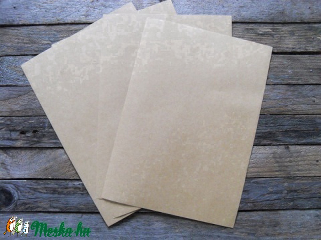 Öntapadós NYOMTATHATÓ kraft papír - A4 - kellékek & szerszámok - papír - egyéb papír - Meska.hu