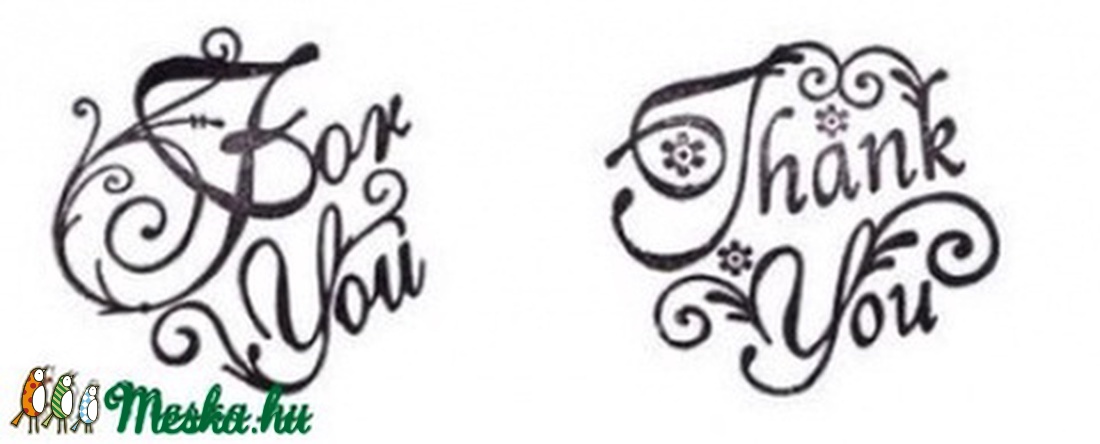 Fa pecsét bélyegző viaszhoz fém fejjel FOR YOU - kellékek & szerszámok - papír - Meska.hu