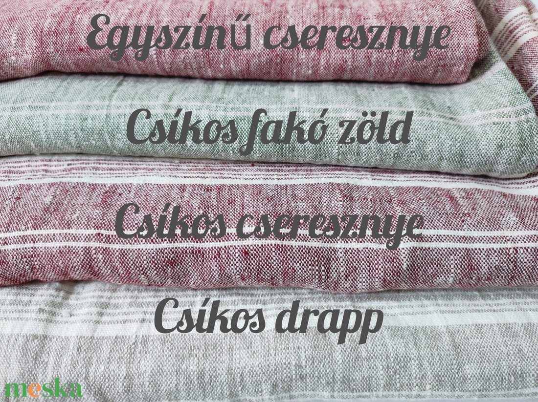 Len törölköző nagyméretű drapp - otthon & életmód - fürdőszoba - törölköző - Meska.hu
